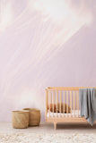 Celestial wallpaper in Dawn colour. Emma Hayes designer wallpaper