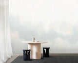 Solar wallpaper in Marshmallow colour. Emma Hayes designer wallpaper