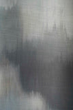 Solar wallpaper sample in Gunmetal metallic colour. Emma Hayes designer wallpaper