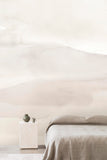 Wash wallpaper in Buff colour. Emma Hayes designer wallpaper