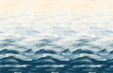 LA Colorscape Wallpaper - Seascape Mural - Blue