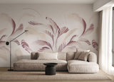 Swirl Wallpaper - Plum