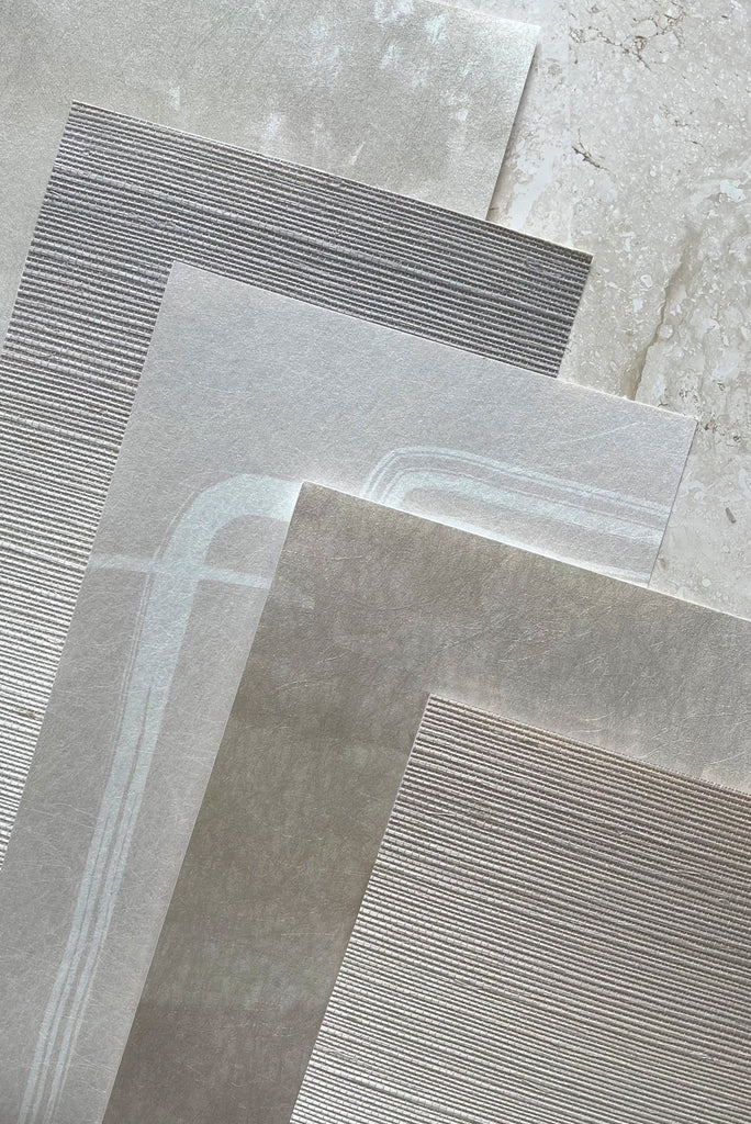 Emma Hayes wallpaper neutrals sample set