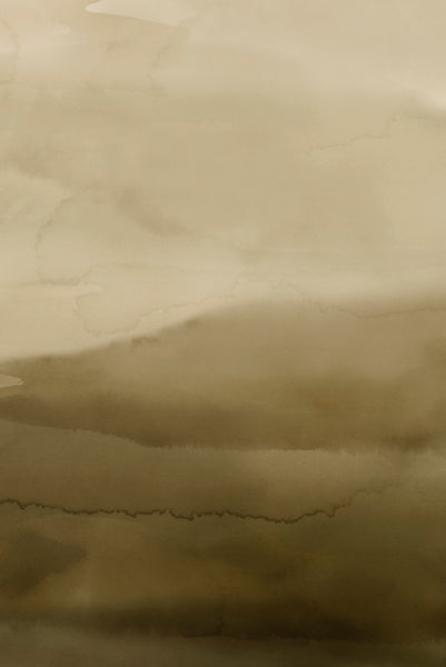 Wash wallpaper sample in Cigar colour. Emma Hayes designer wallpaper