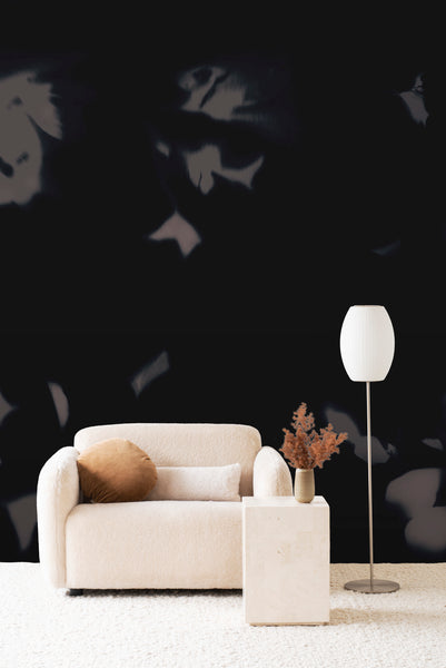 Drift Wallpaper - Shadow Brushed Metallic