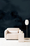 Dispersion wallpaper in Midnight colour. Emma Hayes designer wallpaper