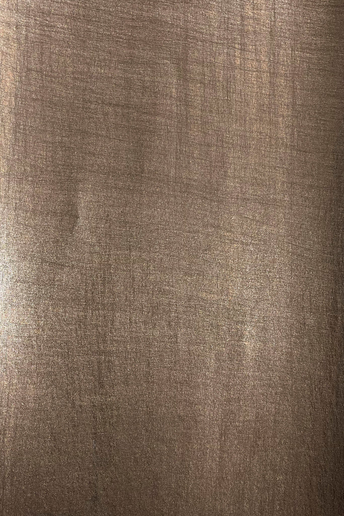 Sample - Drift Wallpaper Umber plain