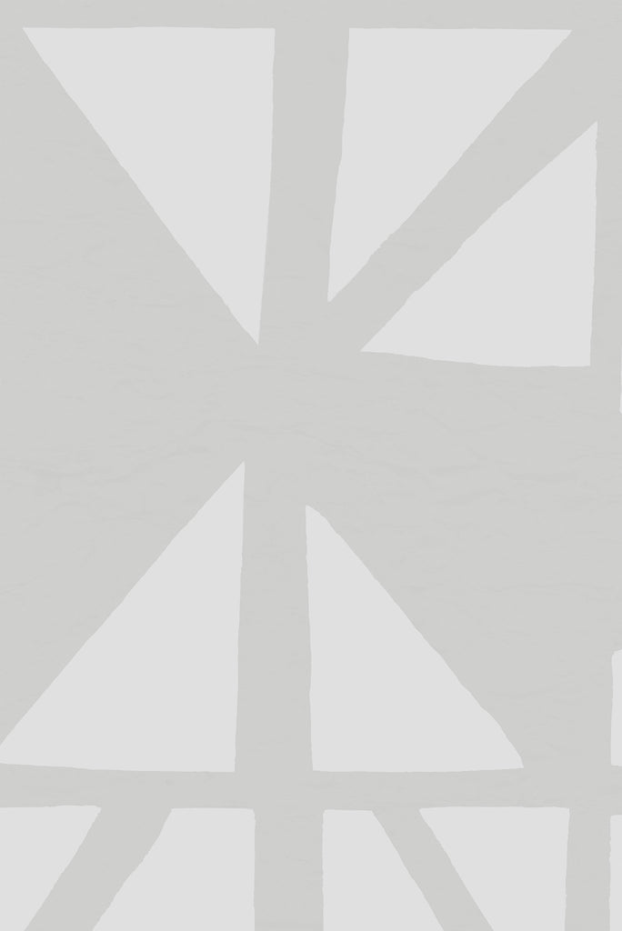 Sample - Geo-graphic Wallpaper Silver