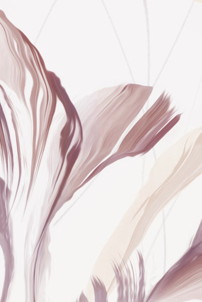 Sample - Swirl Wallpaper Plum