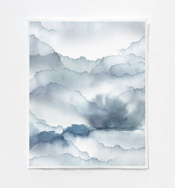 Cloud Sky Art Print