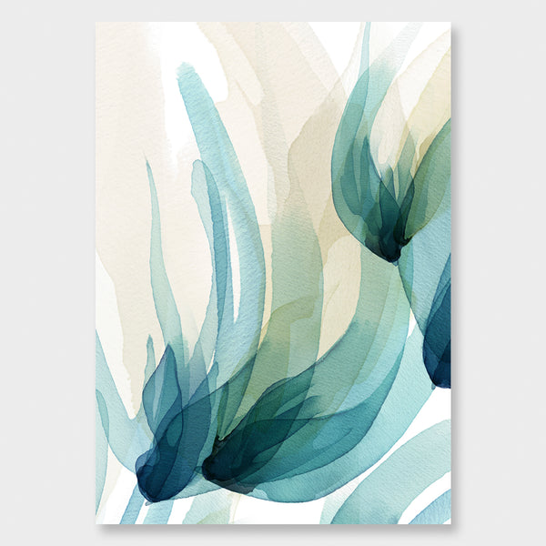 Art print, Songbird Teal by Emma Hayes