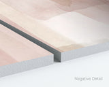 Acoustic panel, negative detail finish. Veil design, in Rose. Emma Hayes x Autex Acoustics®. 