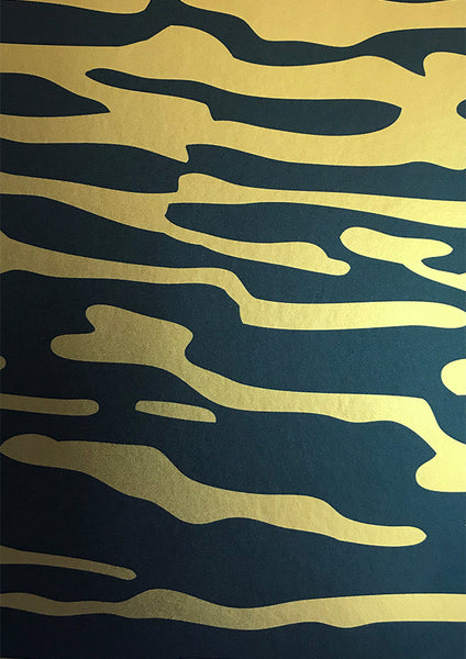 Sample - Reflection Wallpaper Gold
