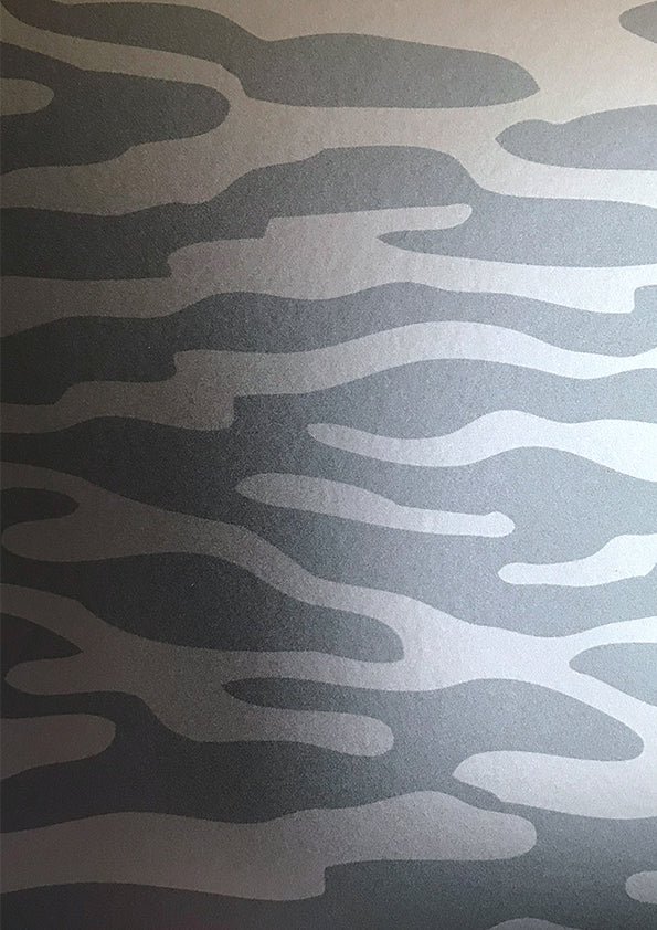 Sample - Reflection Wallpaper Silver