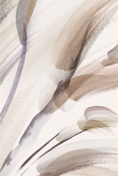 Willow wallpaper sample in Dusky Rose, Emma Hayes Textiles